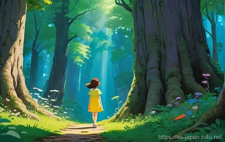 일본 유명인 하야오 미야자키 - **Prompt 1: "A young girl with short, brown hair, wearing a simple, modest yellow dress over white s...